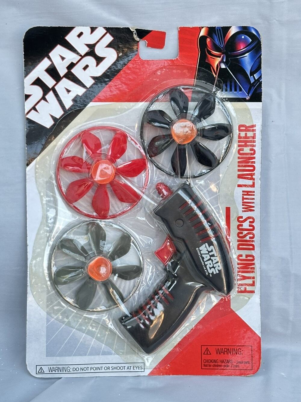 G6 Star Wars Flying Discs With Launcher New Sealed